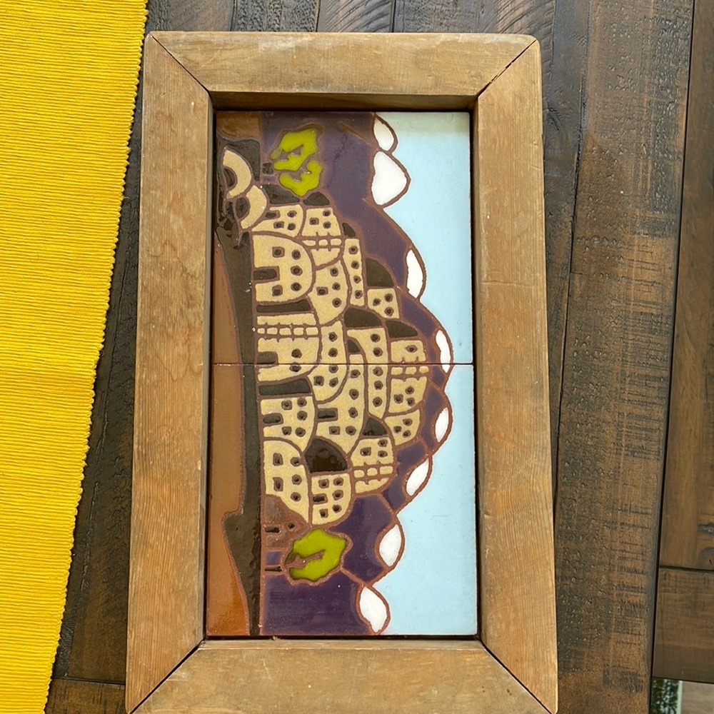 Indian wall hanging tiles